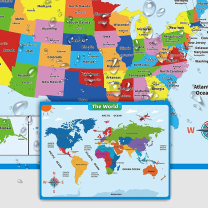 🌍 Piece by Piece, Globe by Globe! World Map Jigsaw Puzzle – Build It, Hang It, Show It Off 🐧