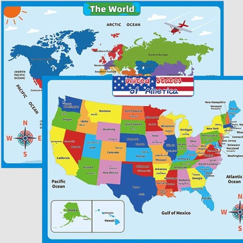 🌍 Piece by Piece, Globe by Globe! World Map Jigsaw Puzzle – Build It, Hang It, Show It Off 🐧