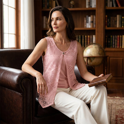 ⌛Limited-Time Offer-Women's Layered Lace Tank Top