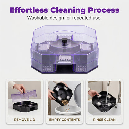 🥳2026 HOT SALE🥳💞50K+ SOLD!♻️ Reusable Roach Trap – Physical capture, no toxic sprays. One‑way doors, easy to check & clean. Safe for homes with kids & pets! 🏠✨