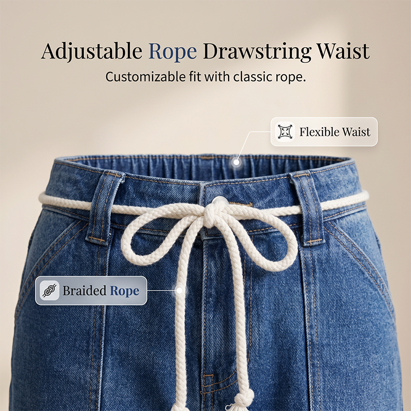 🌿 EVERYDAY STYLE 👖 Women’s Wide-Leg Cargo Pants – Spacious Side Pockets, Relaxed Silhouette & Adjustable Waist ✨