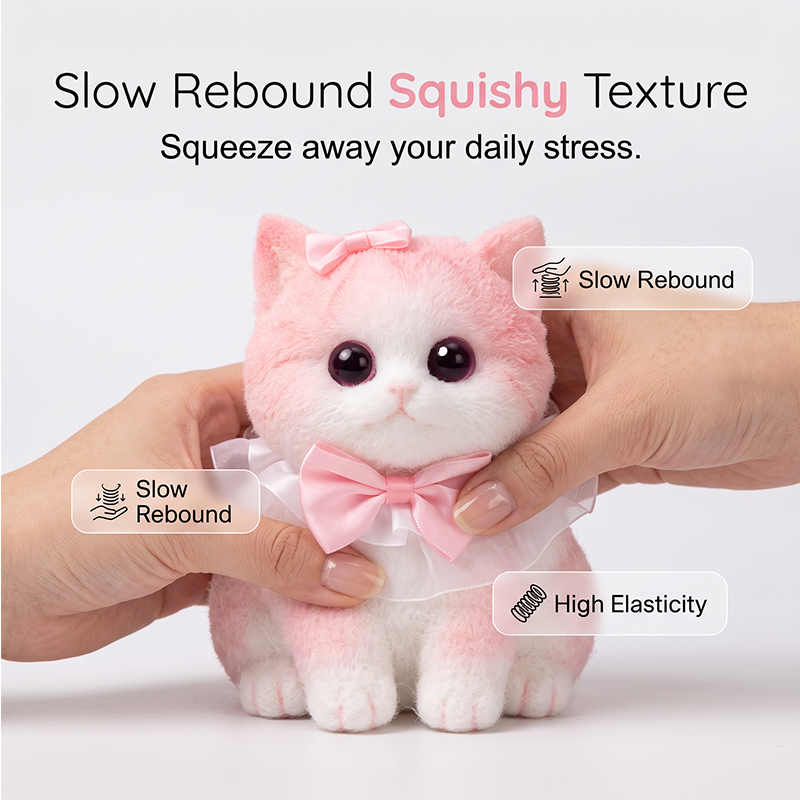 ⌛Limited-Time Offer-Squishy Cat Plush Gift