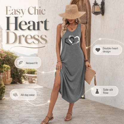 Women Sleeveless Loose Tank Dress