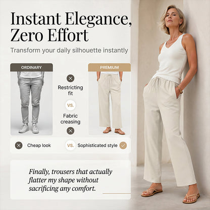 🔥New Arrivals & Special Offers-Women's Casual Wide-Leg Drawstring Pants