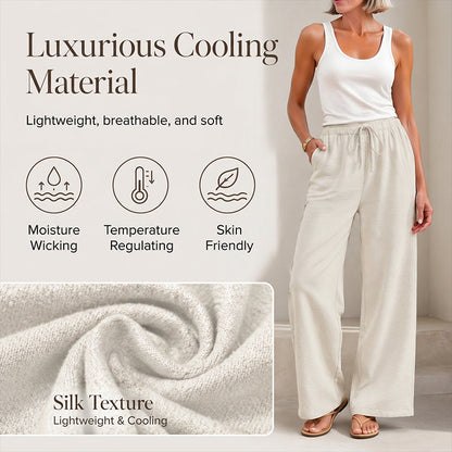 🔥New Arrivals & Special Offers-Women's Casual Wide-Leg Drawstring Pants