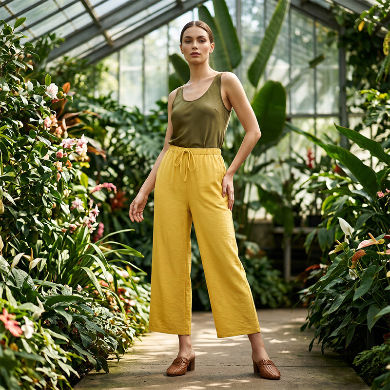 🔥New Arrivals & Special Offers-Women's Casual Wide-Leg Drawstring Pants