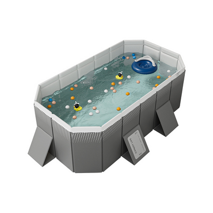 🏊‍♂️💦 Thickened, non-inflatable swimming pool – enjoy fun water activities and refresh yourself at home in the summer.