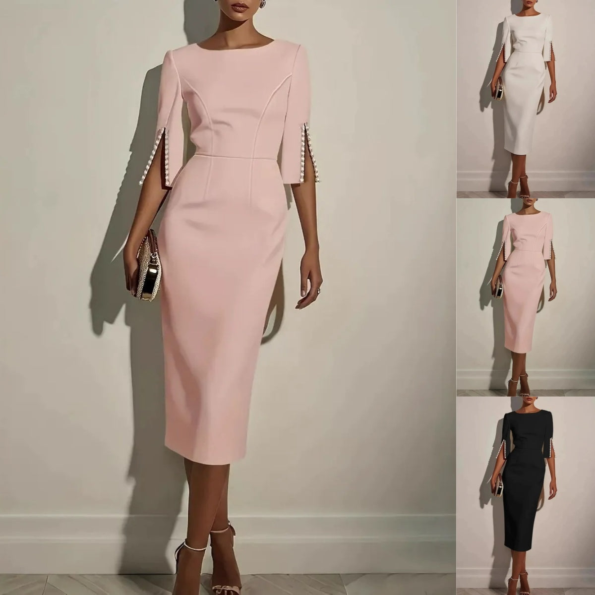 ⌛Limited-Time Offer-Women's Slim Fit Pencil Dress