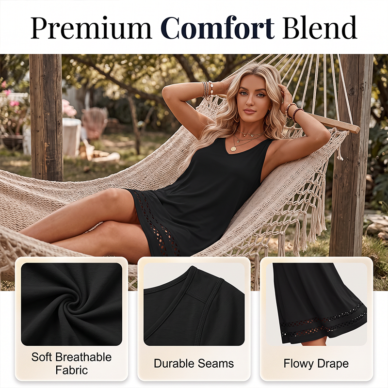 ⌛Limited-Time Offer-Women's Casual Sleeveless V-Neck Dress