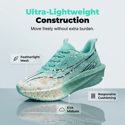 📢📢50% OFF !! ⏰Glow-in-the-Dark Splatter Print Casual Sneakers