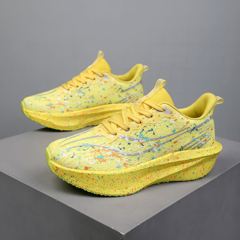 📢📢50% OFF !! ⏰Glow-in-the-Dark Splatter Print Casual Sneakers