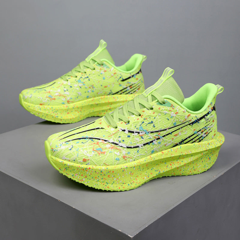📢📢50% OFF !! ⏰Glow-in-the-Dark Splatter Print Casual Sneakers
