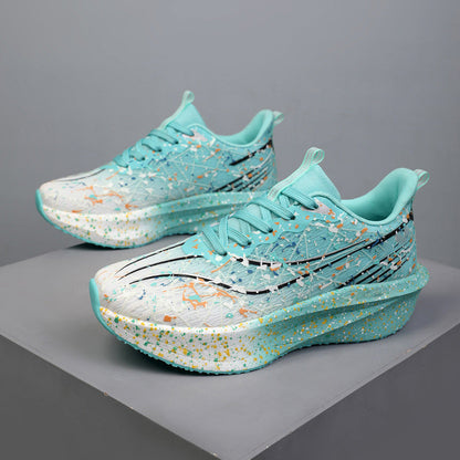 📢📢50% OFF !! ⏰Glow-in-the-Dark Splatter Print Casual Sneakers