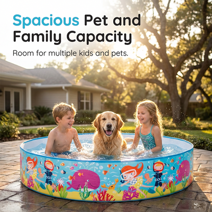 Foldable Kids Backyard Wading Pool