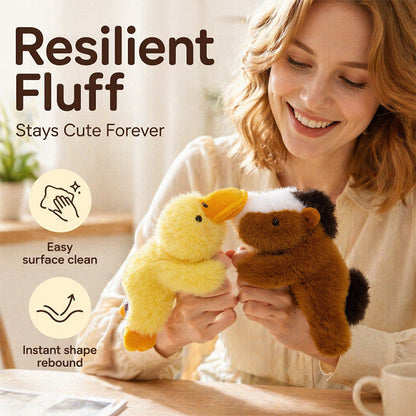 🧸 Last Day Special Price £9.78 ! 🧲 Lovely Plushie Fridge Magnet Doll – Premium Mink Velvet, Hidden Magnet, Perfect for Fridge, Laptop & Bags ✨
