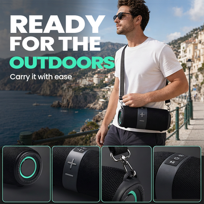 ⌛Limited-Time Offer-Portable Bass Bluetooth Speaker