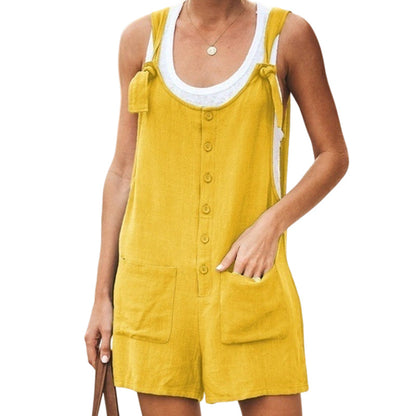 ⌛Limited-Time Offer-Women's Casual Loose Jumpsuit with Pockets