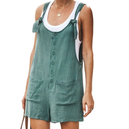 ⌛Limited-Time Offer-Women's Casual Loose Jumpsuit with Pockets