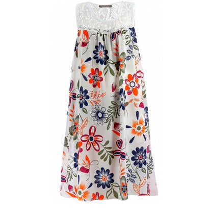 💖Last Day 50% OFF💖💃Stylish women's sleeveless dress with a print