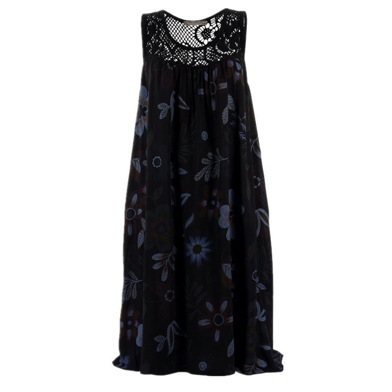 💖Last Day 50% OFF💖💃Stylish women's sleeveless dress with a print