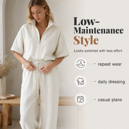 ⌛Limited-Time Offer-Women's Casual Top and Pants Set