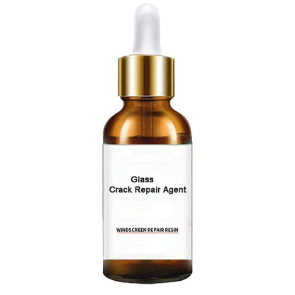 🏆 Last Day Special Price £8.99! 🏭Buy 1 Get 1 Free💦Glass Crack Repair Agent🚗One drop fixes all glass cracks！