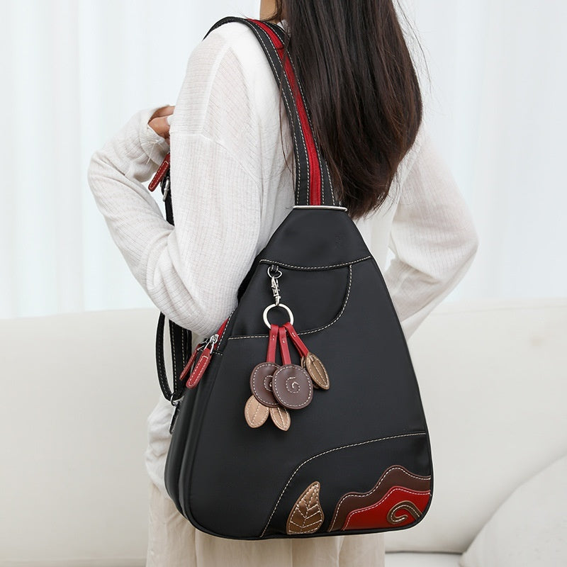 🎒 Women's Stylish Convertible Crossbody Backpack — 3-in-1 Handbag, Shoulder Bag & Backpack