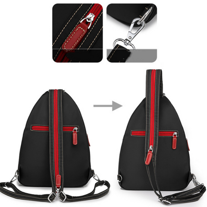 🎒 Women's Stylish Convertible Crossbody Backpack — 3-in-1 Handbag, Shoulder Bag & Backpack