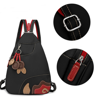 🎒 Women's Stylish Convertible Crossbody Backpack — 3-in-1 Handbag, Shoulder Bag & Backpack
