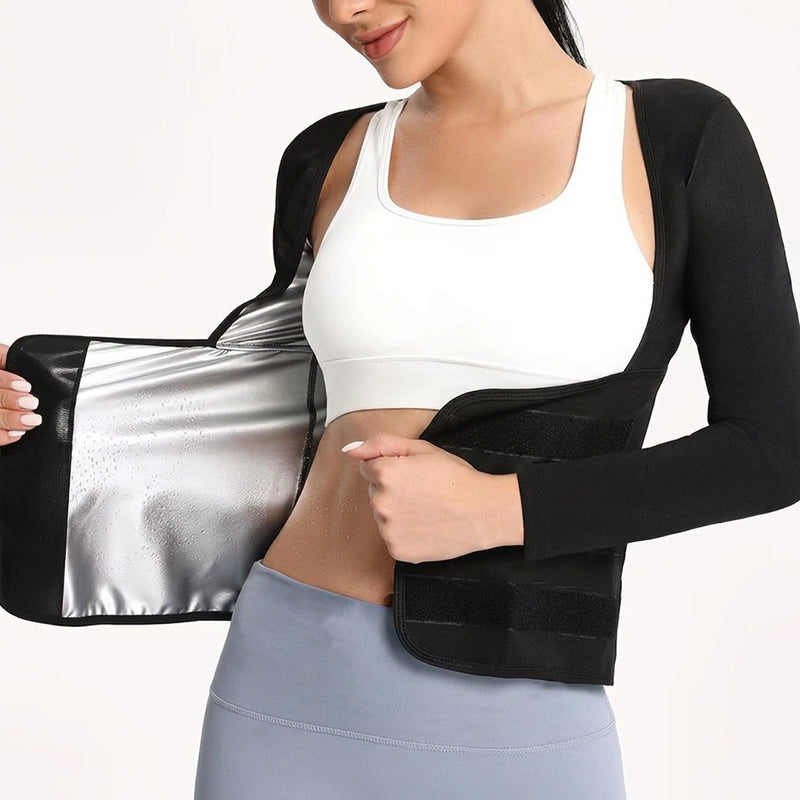 🎉 2026 Sale — Over 25,000 Sold 💞 Thermal Compressive Body Shaper – Fitness Workout Top 🌸
