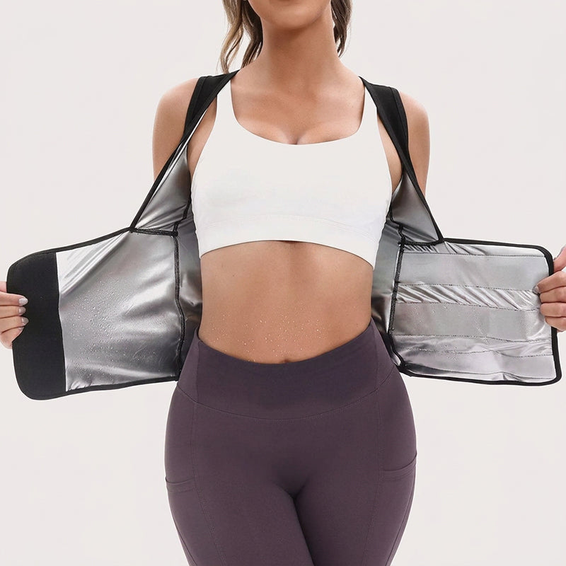 🎉 2026 Sale — Over 25,000 Sold 💞 Thermal Compressive Body Shaper – Fitness Workout Top 🌸
