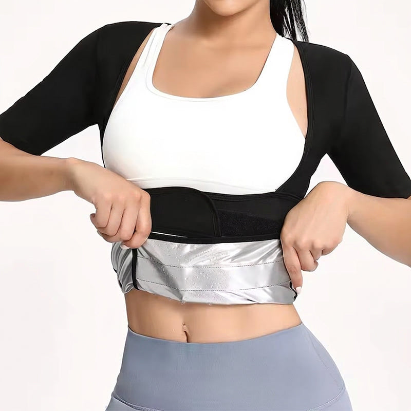 🎉 2026 Sale — Over 25,000 Sold 💞 Thermal Compressive Body Shaper – Fitness Workout Top 🌸