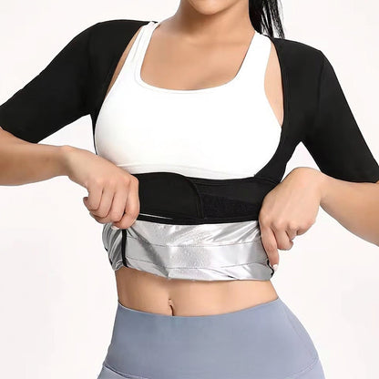 🎉 2026 Sale — Over 25,000 Sold 💞 Thermal Compressive Body Shaper – Fitness Workout Top 🌸