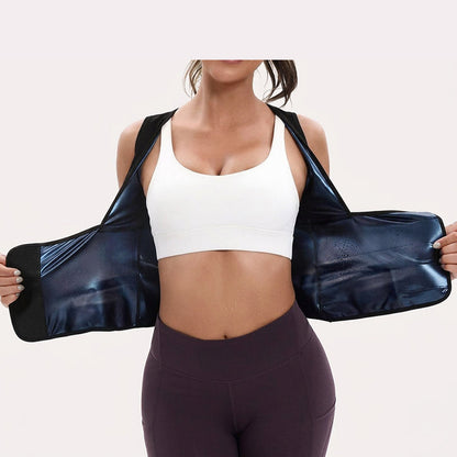 🎉 2026 Sale — Over 25,000 Sold 💞 Thermal Compressive Body Shaper – Fitness Workout Top 🌸