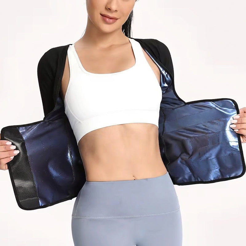 🎉 2026 Sale — Over 25,000 Sold 💞 Thermal Compressive Body Shaper – Fitness Workout Top 🌸