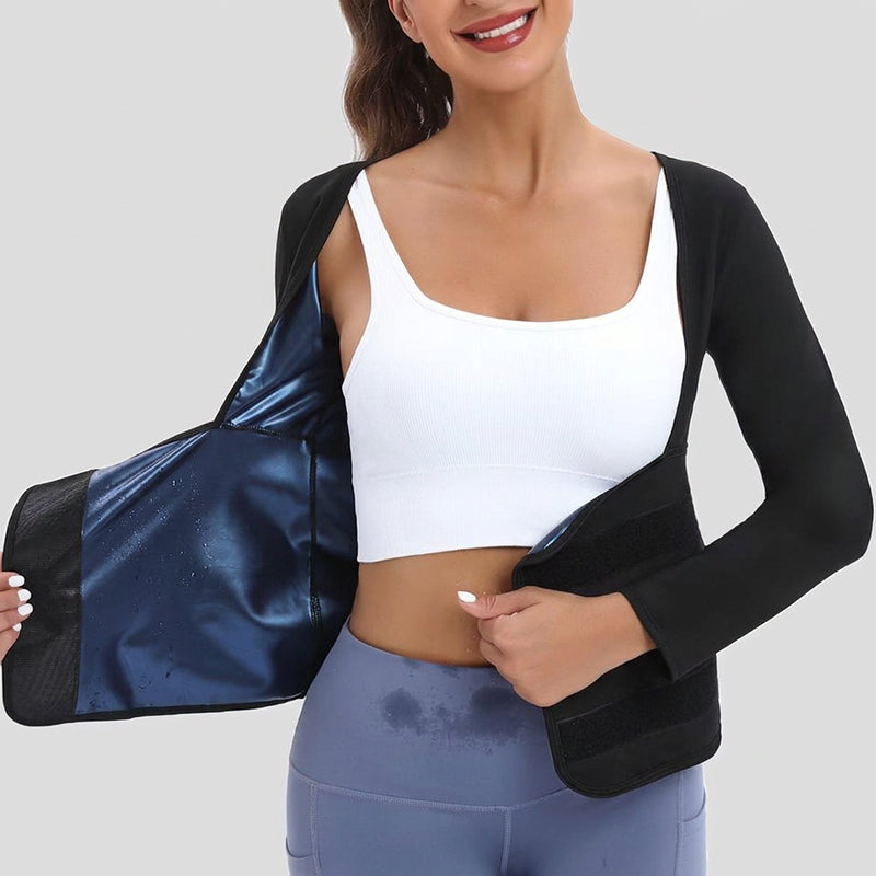 🎉 2026 Sale — Over 25,000 Sold 💞 Thermal Compressive Body Shaper – Fitness Workout Top 🌸
