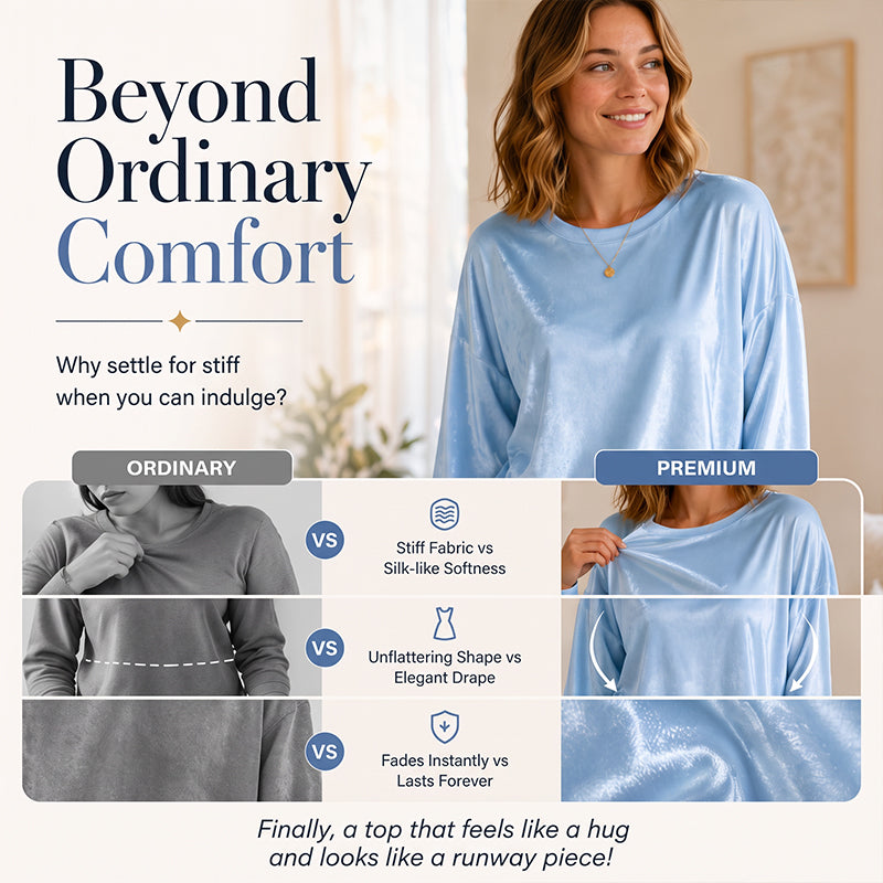 ⌛Limited-Time Offer-Women's Casual Crewneck Long Sleeve Top