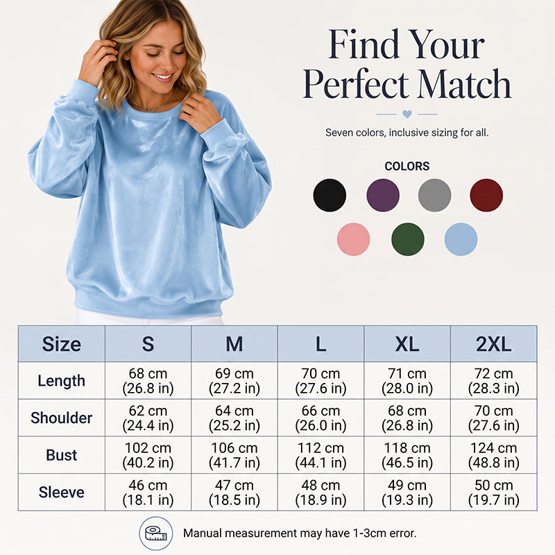 ⌛Limited-Time Offer-Women's Casual Crewneck Long Sleeve Top