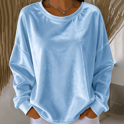 ⌛Limited-Time Offer-Women's Casual Crewneck Long Sleeve Top
