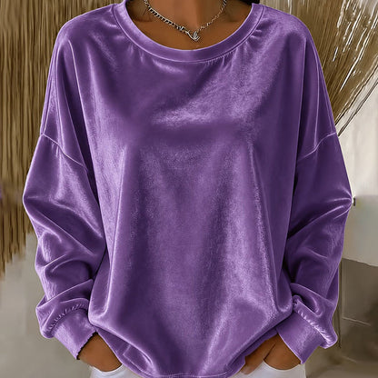 ⌛Limited-Time Offer-Women's Casual Crewneck Long Sleeve Top