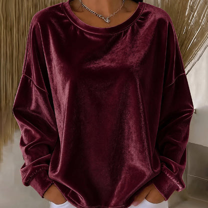 ⌛Limited-Time Offer-Women's Casual Crewneck Long Sleeve Top