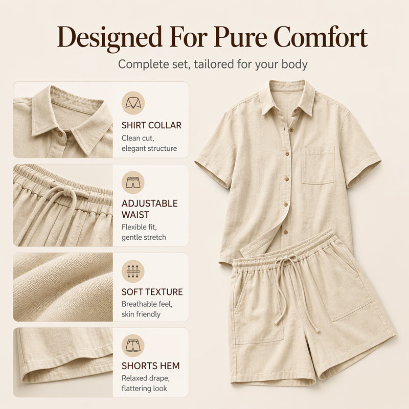⌛Limited-Time Offer-Women's Casual Vacation 2-Piece Set
