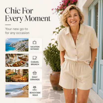 ⌛Limited-Time Offer-Women's Casual Vacation 2-Piece Set