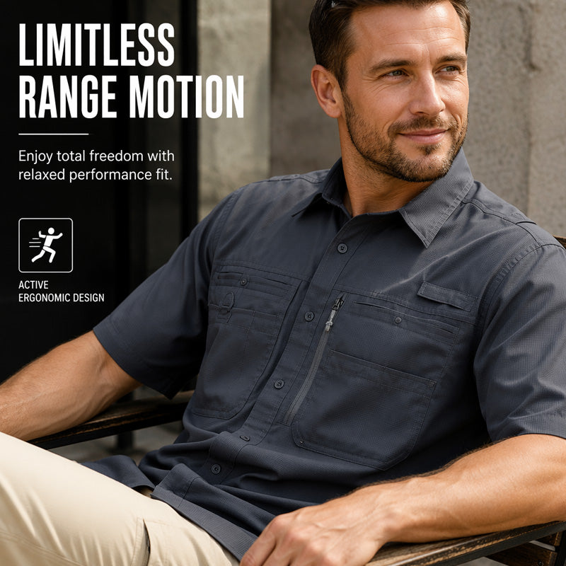 ⌛Limited-Time Offer-Men's Short Sleeve Outdoor Hiking Shirt