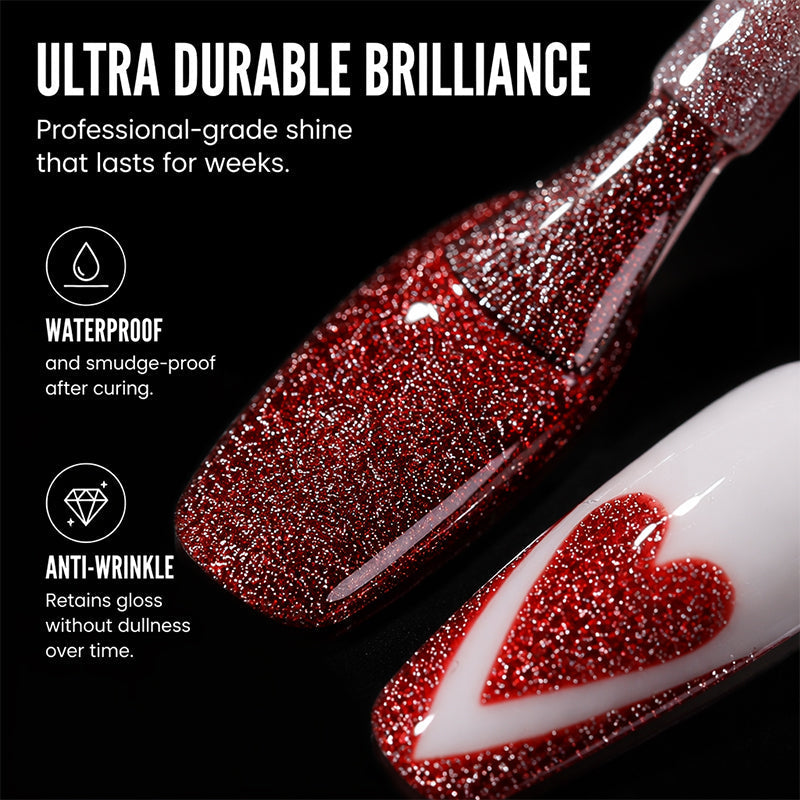 💅50% OFF FLASH SALE | Reflective Glitter Gel Nail Polish Liner