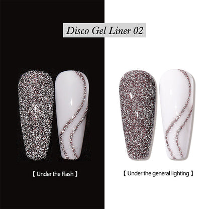💅50% OFF FLASH SALE | Reflective Glitter Gel Nail Polish Liner