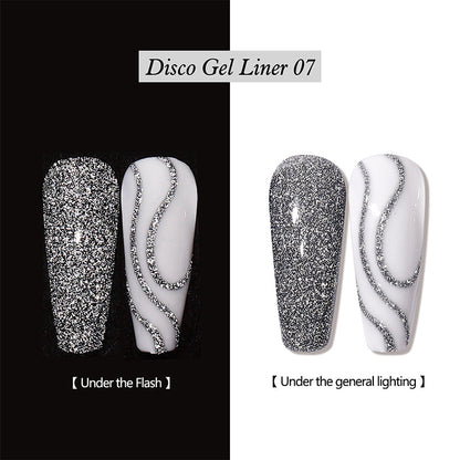 💅50% OFF FLASH SALE | Reflective Glitter Gel Nail Polish Liner