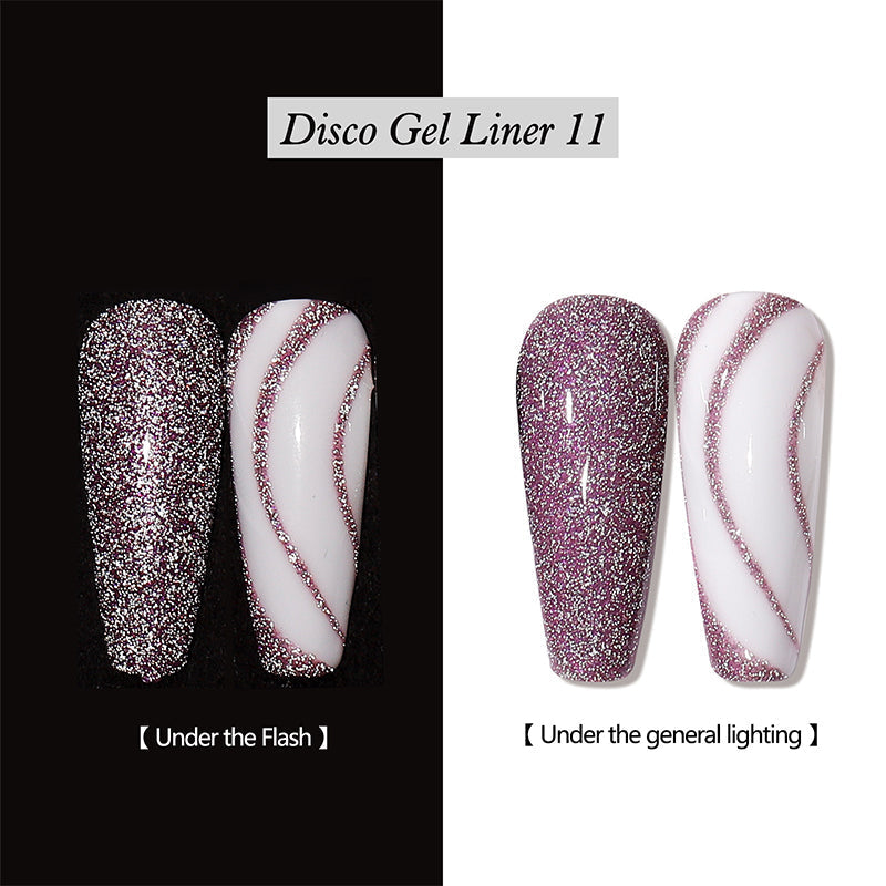 💅50% OFF FLASH SALE | Reflective Glitter Gel Nail Polish Liner