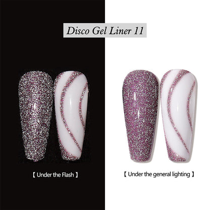 💅50% OFF FLASH SALE | Reflective Glitter Gel Nail Polish Liner
