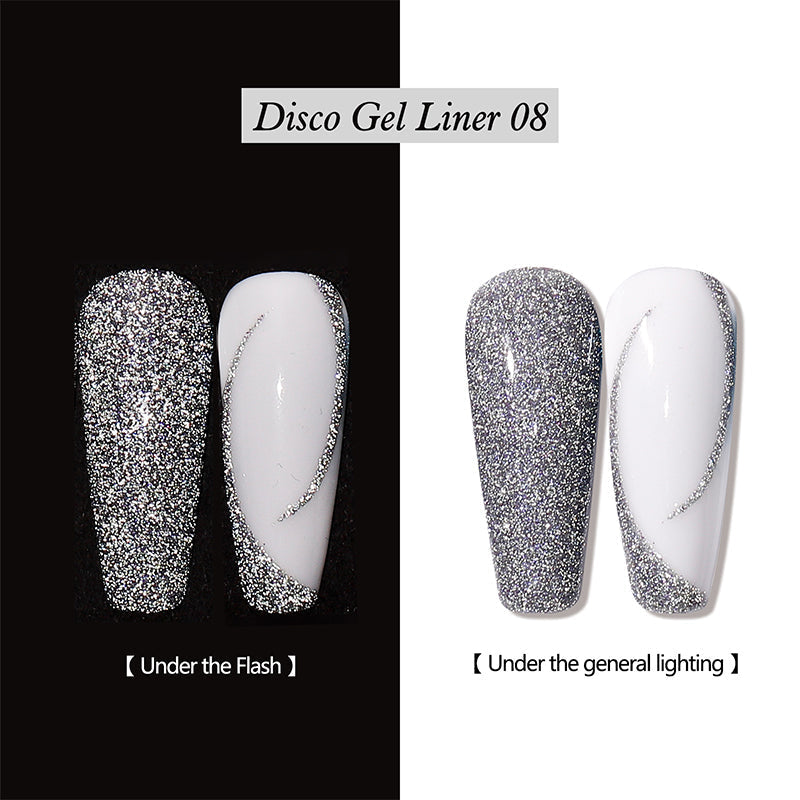 💅50% OFF FLASH SALE | Reflective Glitter Gel Nail Polish Liner